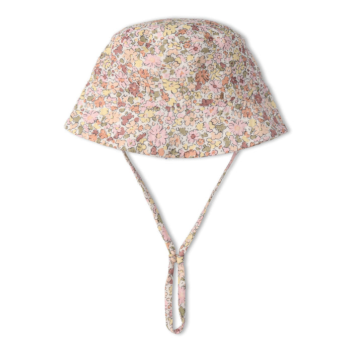 Organic Bucket Sun Hat - Pastel Bloom