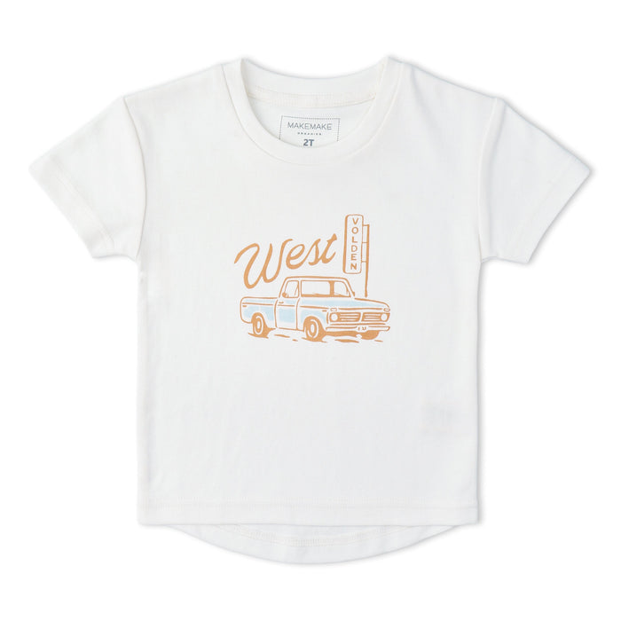 Organic Graphic Tee & Shorts Set - Wild West