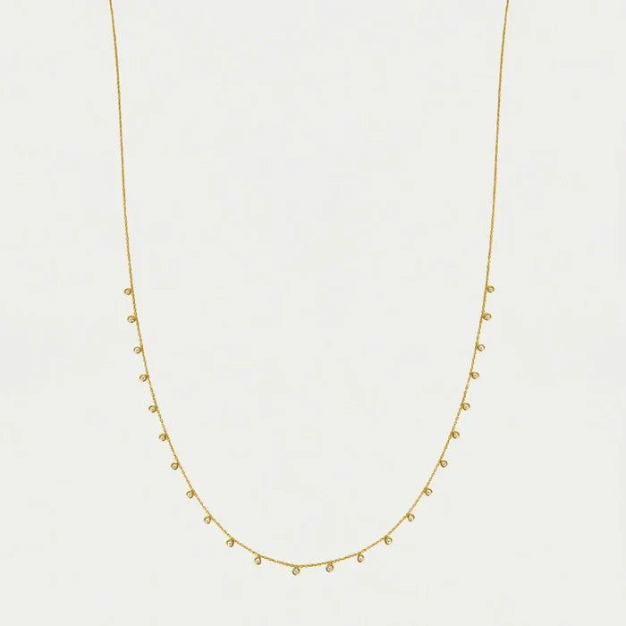Orsay Charm Necklace-Cubic Zirconia-Dean Davidson