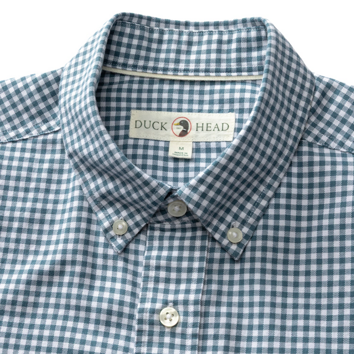 Oxford Cotton Sport Shirt - Stormy Teal