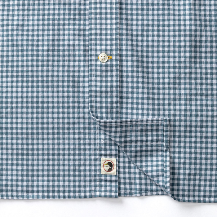 Oxford Cotton Sport Shirt - Stormy Teal