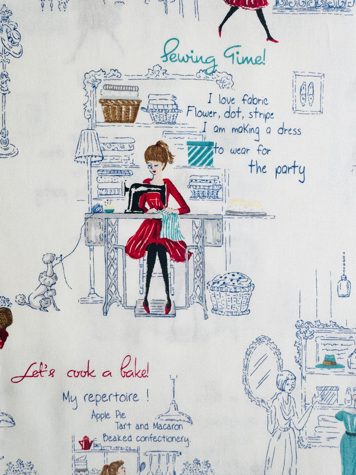 Parisienne - White X Blue - Suzuko Koseki - Yuwa