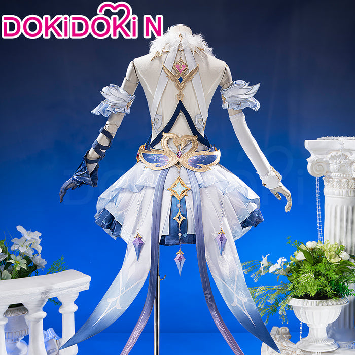 【Partial Ready For Ship】【Size S-4XL】DokiDoki-N Game Genshin Impact Cosplay Odette Costume Snezhnaya