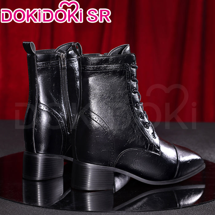 【Partially Ready For Ship】【14CM】DokiDoki Height Increasing Shoes / Elevator Shoes Red Sole Bottom Leather Shoes