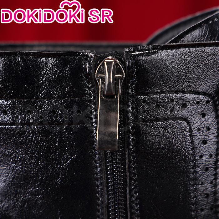 【Partially Ready For Ship】【14CM】DokiDoki Height Increasing Shoes / Elevator Shoes Red Sole Bottom Leather Shoes