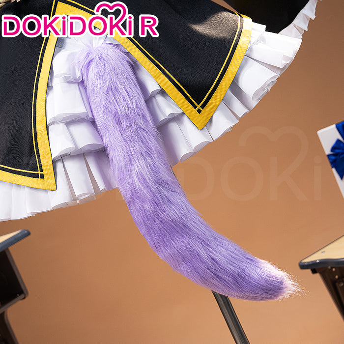 【Partially Ready For Ship】DokiDoki-R Game Cosplay The Final Battle Uniform In Black White