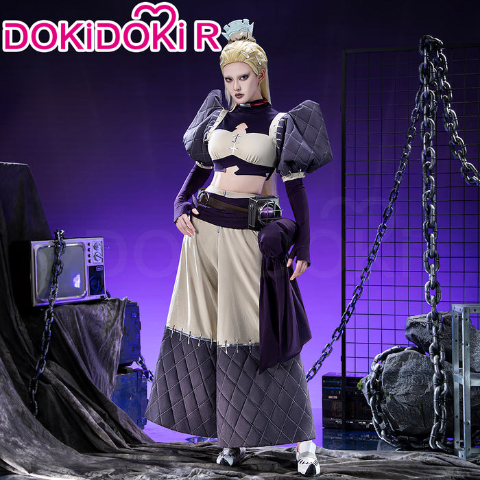 【Partially Ready For Ship】【Glowing】【Size XS-3XL】DokiDoki-R Anime GACHIAKUTA Cosplay Noerde Hew Amozo Costume Halloween