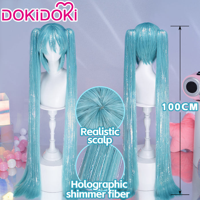 【Holographic Fiber】Blue Ver. Wig Only-Ready For Ship