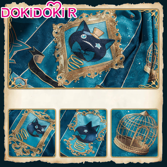 【Partially Ready For Ship】【Size S-2XL】DokiDoki-R Game Genshin Impact Cosplay Lynette Costume Seoul Cafe Collab
