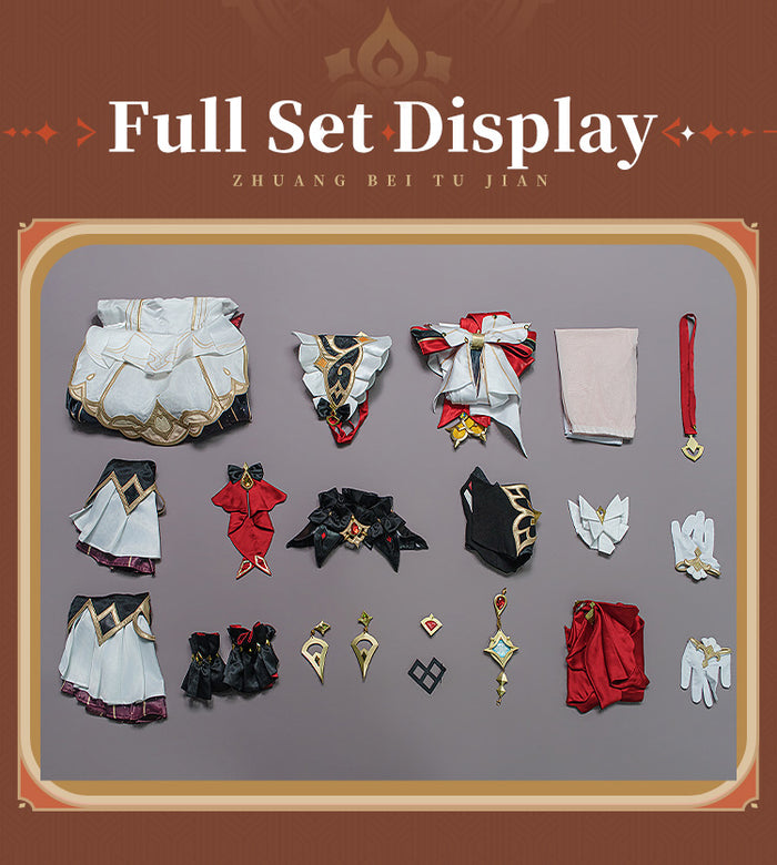 【Partially Ready For Ship】【Size S-2XL】DokiDoki-R Game Genshin Impact Cosplay Sandrone Costume Marionette