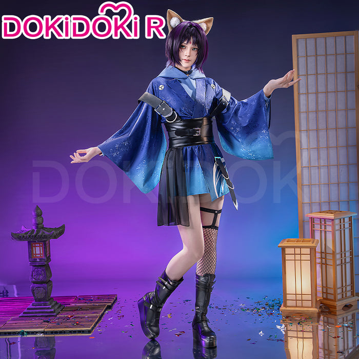 【Partially Ready For Ship】【Size XS-2XL】DokiDoki-R Anime Cosmic Princess Kaguya! Cosplay Iroha Costume / Ear / Tail