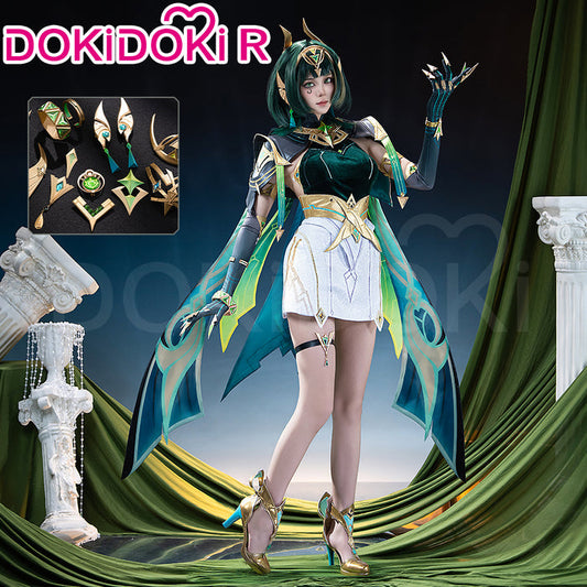 【Partially Ready For Ship】【Size XS-2XL】DokiDoki-R Game Genshin Impact Cosplay Nefer Costume Song of the Welkin Moon Nod Krai