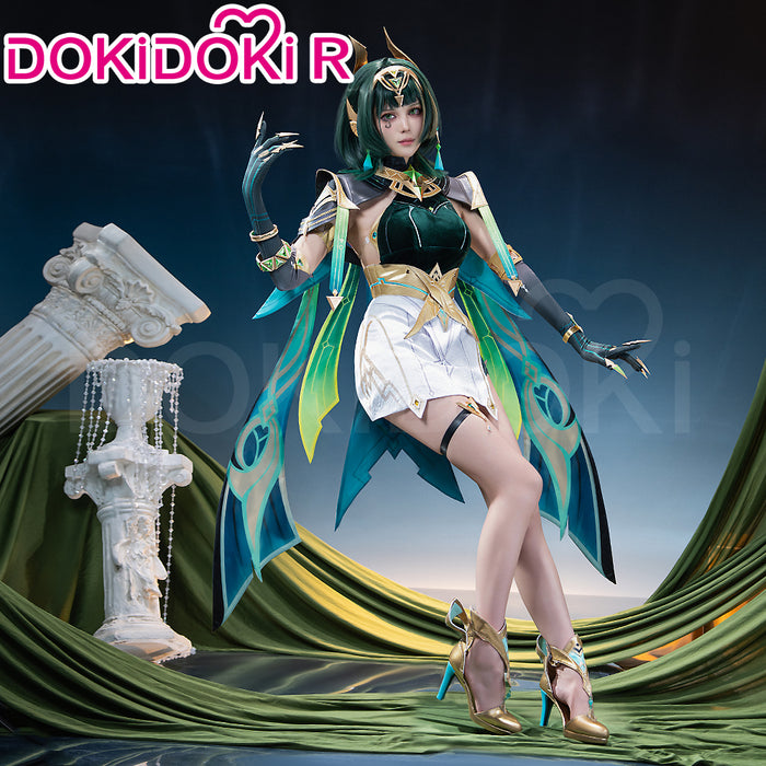 【Partially Ready For Ship】【Size XS-2XL】DokiDoki-R Game Genshin Impact Cosplay Nefer Costume Song of the Welkin Moon Nod Krai