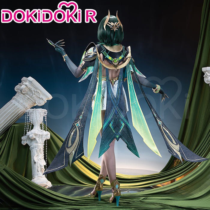 【Partially Ready For Ship】【Size XS-2XL】DokiDoki-R Game Genshin Impact Cosplay Nefer Costume Song of the Welkin Moon Nod Krai