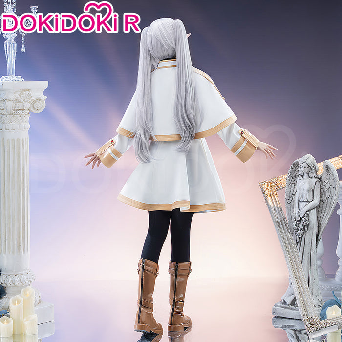 【Partially Ready For Ship】【Size XS-XL】DokiDoki-R Anime Cosplay Costume White Cape Gold Trim Casual Wear