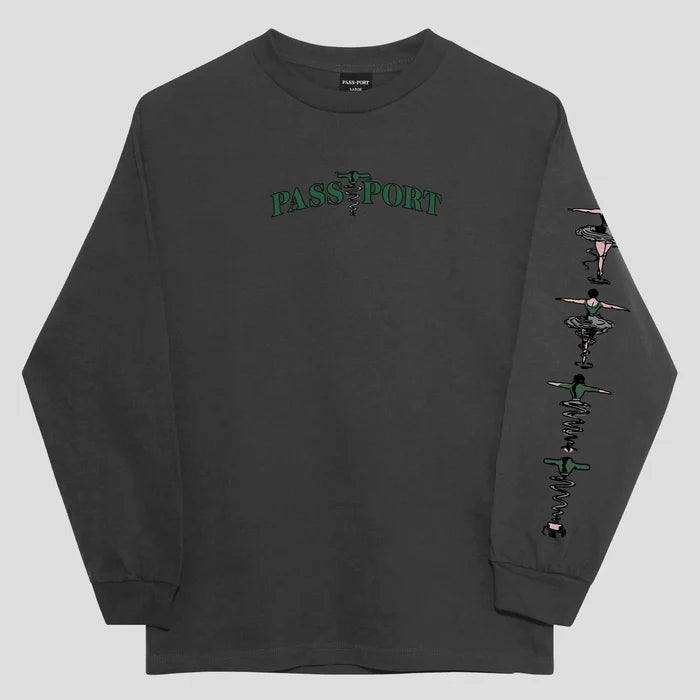 PASSPORT - CORKSCREW L/S TEE (TAR)