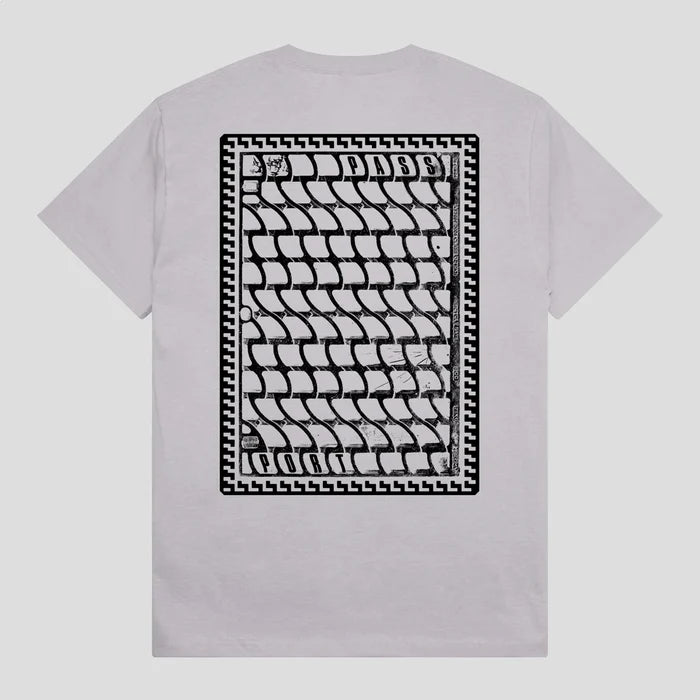 PASSPORT - DRAIN TEE (STONE)