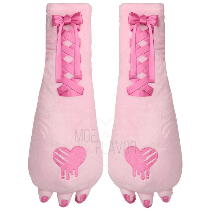 Pastel Winter Bear Claw Paw Sleeves [MOEFLAVOR x Gloomy Bear]