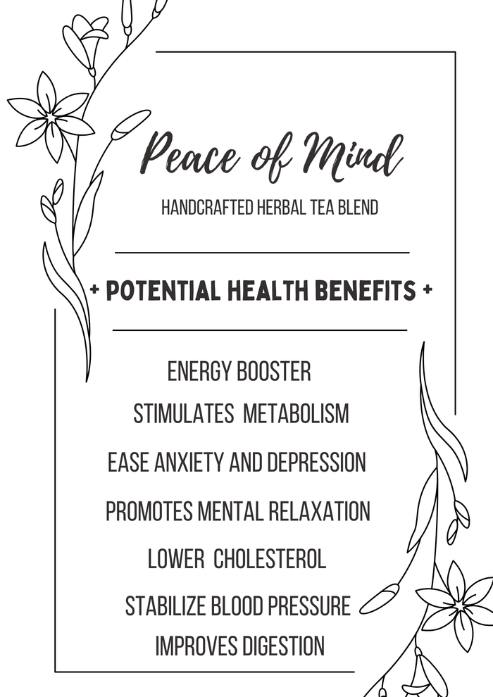 Peace of Mind Handcrafted Tea Blend