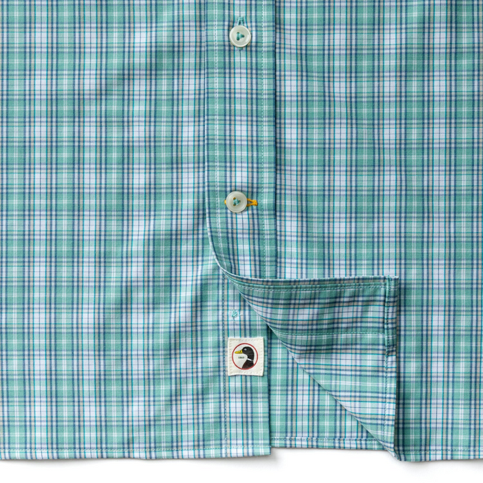 Performance Poplin Short Sleeve - Aspen Green