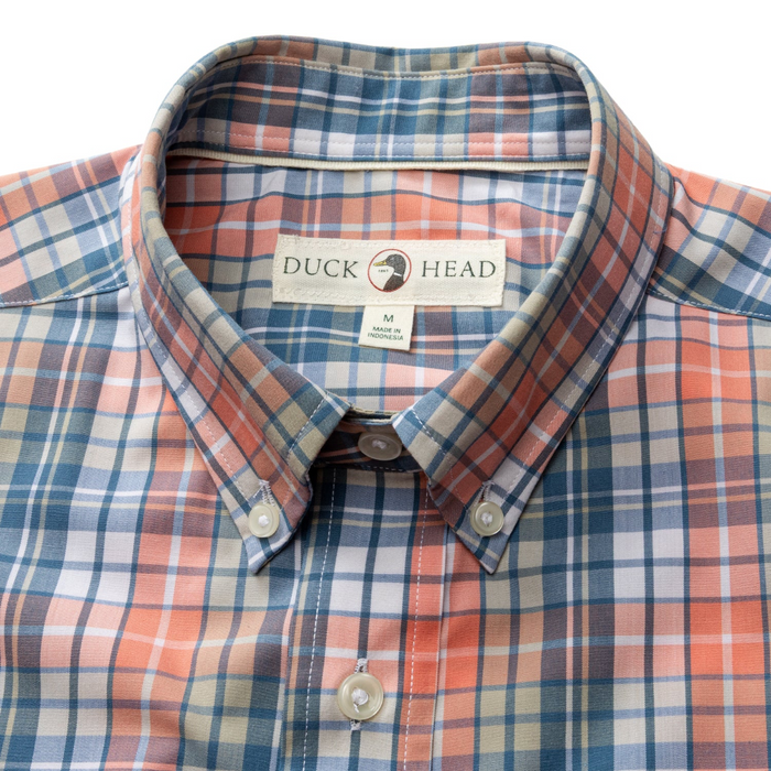 Performance Poplin Short Sleeve - Coral