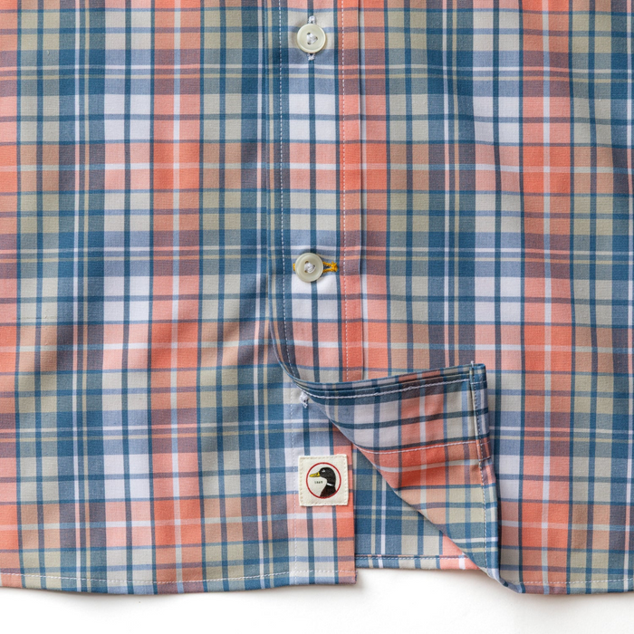 Performance Poplin Short Sleeve - Coral