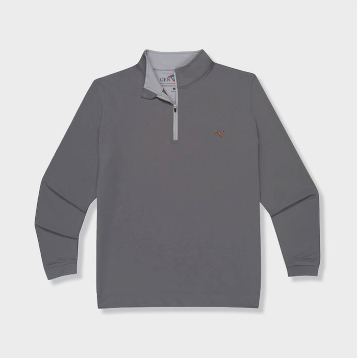 Performance Quarter-zip - DARK CHARCOAL