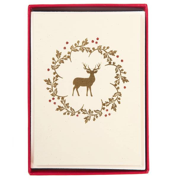 Petite Noel Holiday Boxed Flat Notes