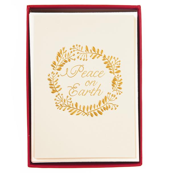 Petite Noel Holiday Boxed Flat Notes