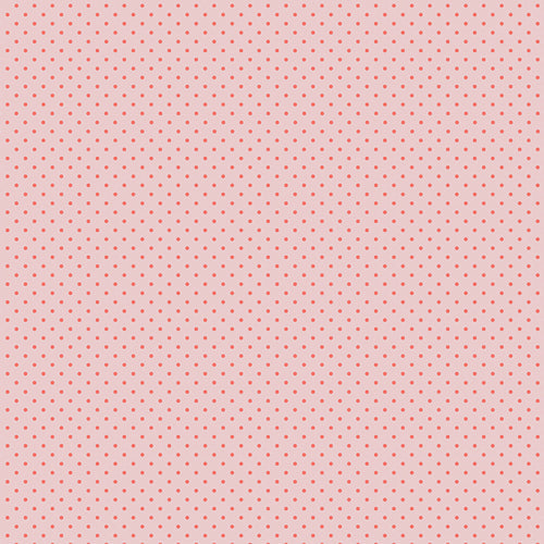 Petits Stipples Rose - Les Petits - Amy Sinibaldi - Art Gallery Fabrics