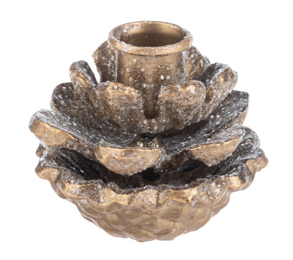 Pinecone Taper Holder