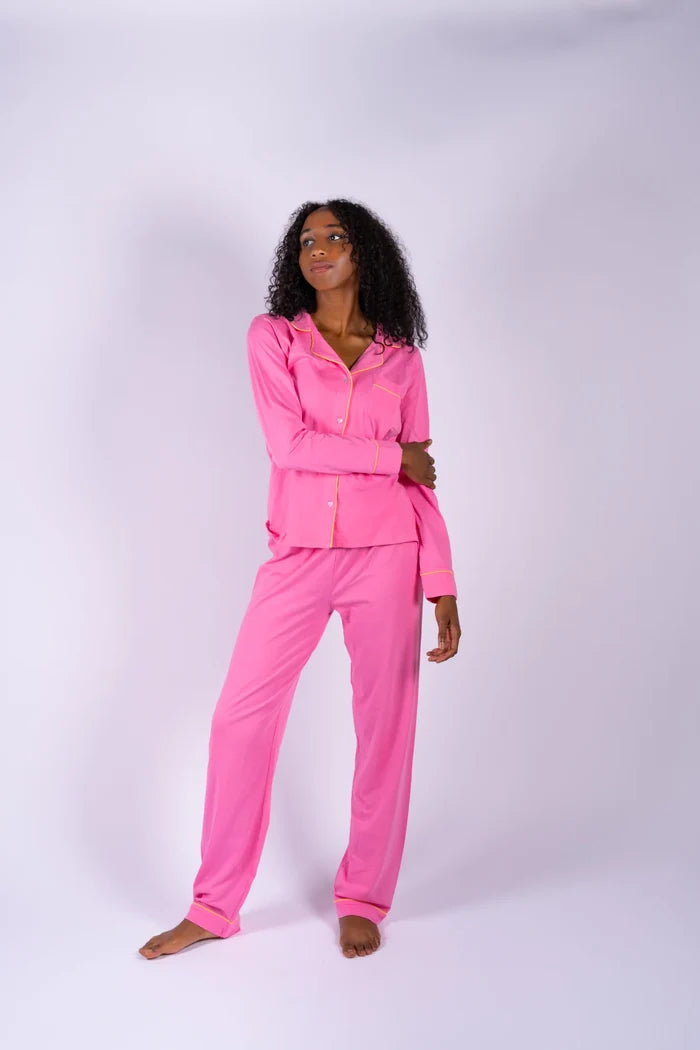 Pink Cosmos Pant Set