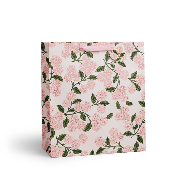 Pink Hydrangea Gift Bag: Large