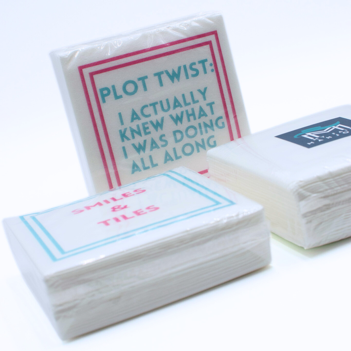 Plot Twist | MAHJONG NAPKINS