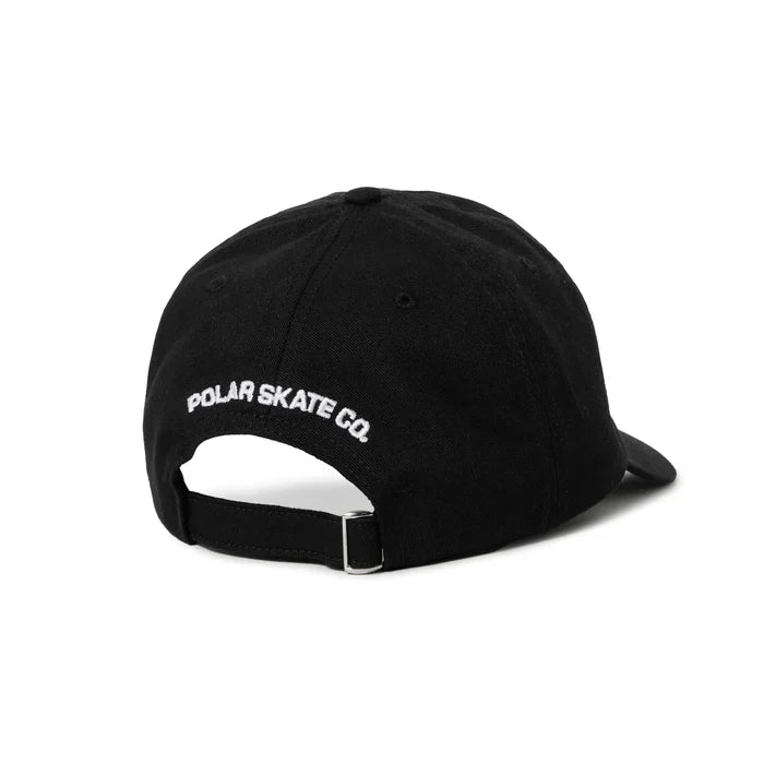 POLAR - FACE LOGO CAP BLACK