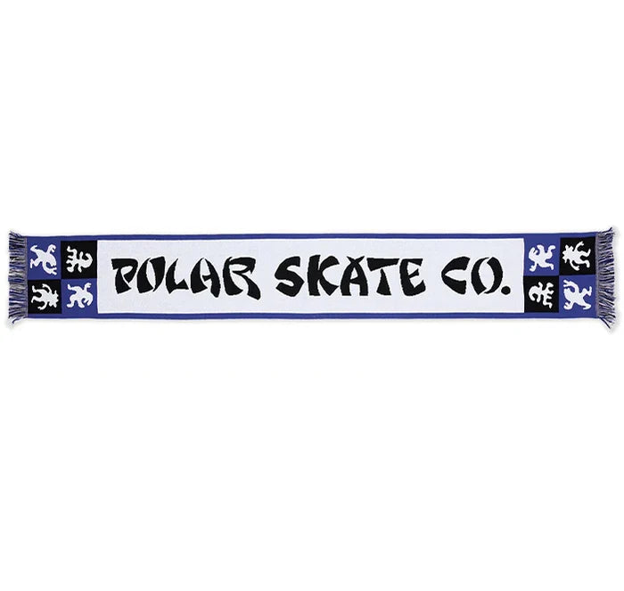 POLAR - FOOTBALL SCARF CHECKERS/BLUE