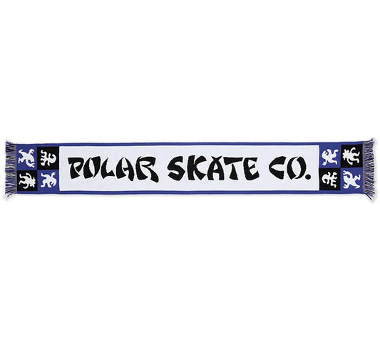 POLAR - FOOTBALL SCARF CHECKERS/BLUE