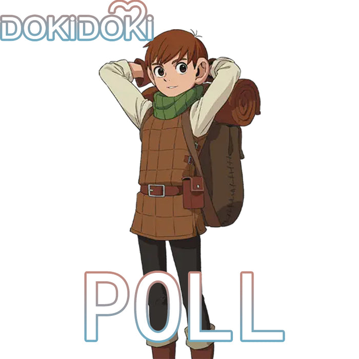 【Poll】$5 Deposit = 10% off Coupon DokiDoki Anime Delicious in Dungeon Cosplay Chilchuck Tims Costume Dungeon Meshi