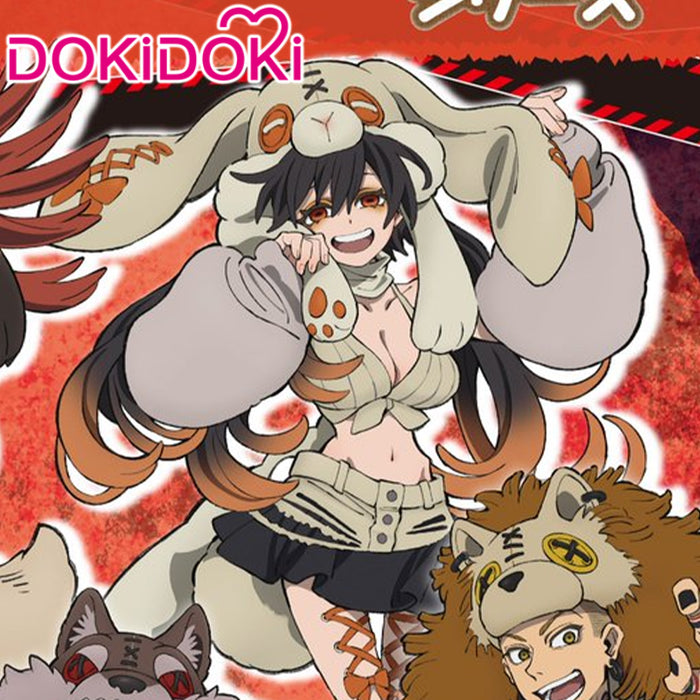 【POLL】$5 Deposit =10% OFF Coupon DokiDoki Anime GACHIAKUTA Cosplay Amo Empool Costume Stuﬀed Series