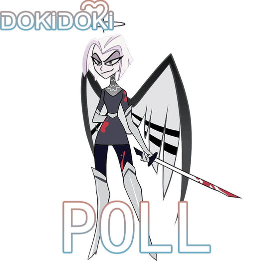 【Poll】$5 Deposit =10% off Coupon DokiDoki Anime Hell Hotel Cosplay Grey Dress Costume
