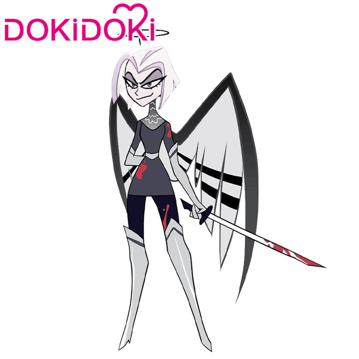 【Poll】$5 Deposit =10% off Coupon DokiDoki Anime Hell Hotel Cosplay Grey Dress Costume