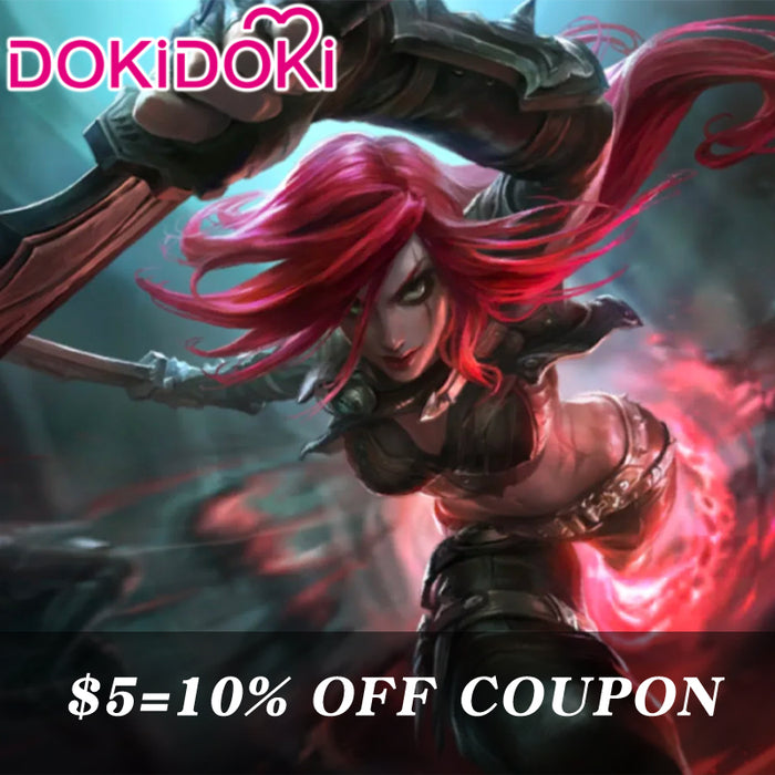 【POLL】$5 Deposit =10% OFF Coupon DokiDoki Game Cosplay Black Costume Women