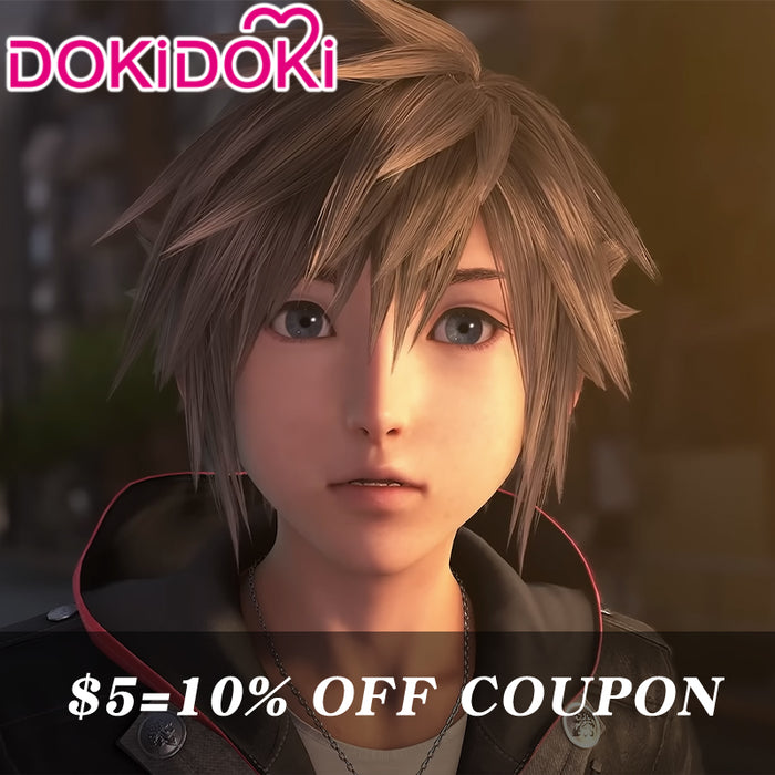 【POLL】$5 Deposit =10% OFF Coupon DokiDoki Game Cosplay Black Jacket Coat Red Vest Costume
