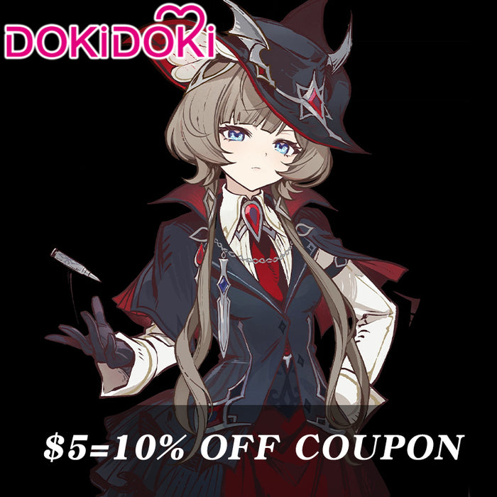【POLL】$5 Deposit =10% off Coupon DokiDoki Game Genshin Impact Cosplay Sandrone Costume Halloween Marionette