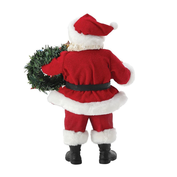 Possible Dreams Clothtique Kisses For Santa Figurine