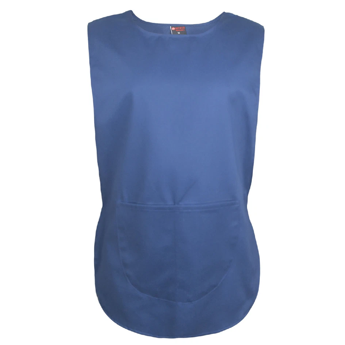 Blue premium tabard apron on a white background