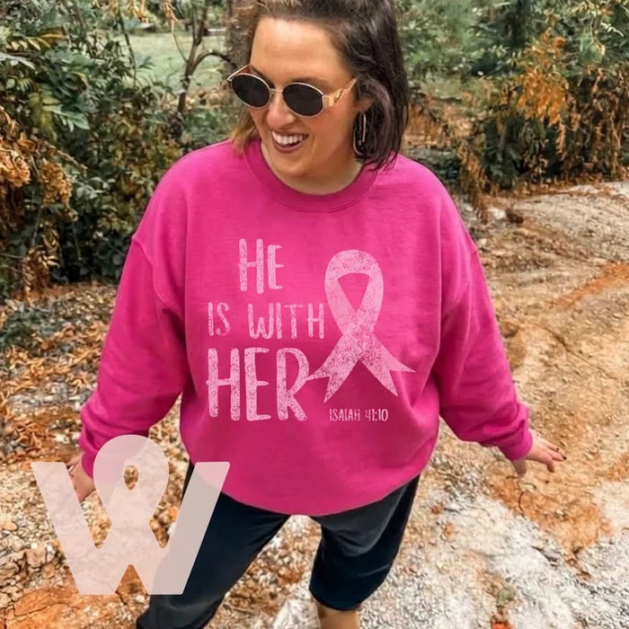PREORDER: He is with Her Sweatshirt // ships in 1-2 weeks