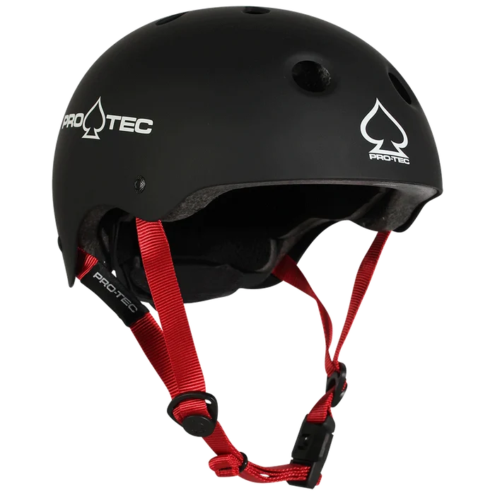 PRO-TEC - JR. CLASSIC CERTIFIED HELMET BLACK MATTE