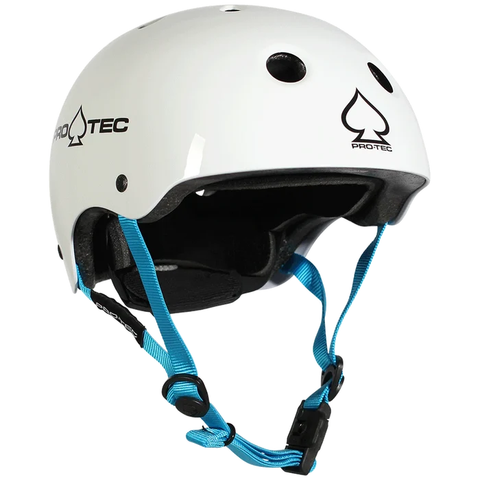 PRO-TEC - JR. CLASSIC CERTIFIED HELMET GLOSS WHITE
