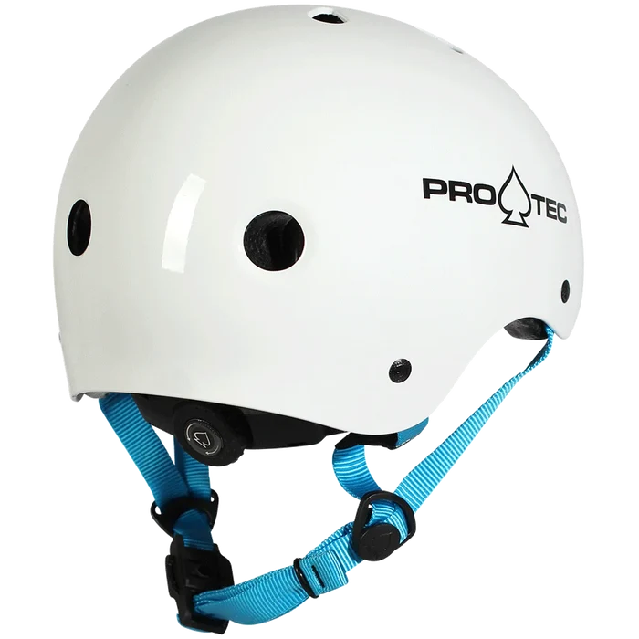 PRO-TEC - JR. CLASSIC CERTIFIED HELMET GLOSS WHITE